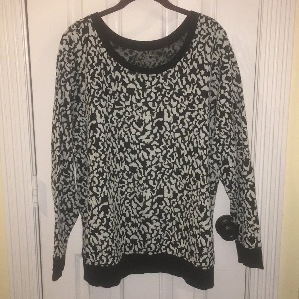 Lane Bryant Leopard Print Sweater